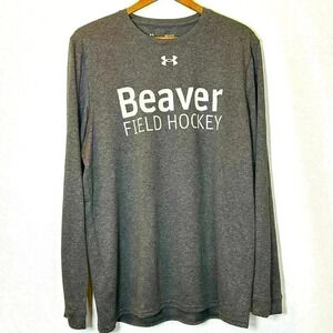 Under Armour Medium Long Sleeve Loose Heat Gear Shirt  Beaver Field Hockey Gym